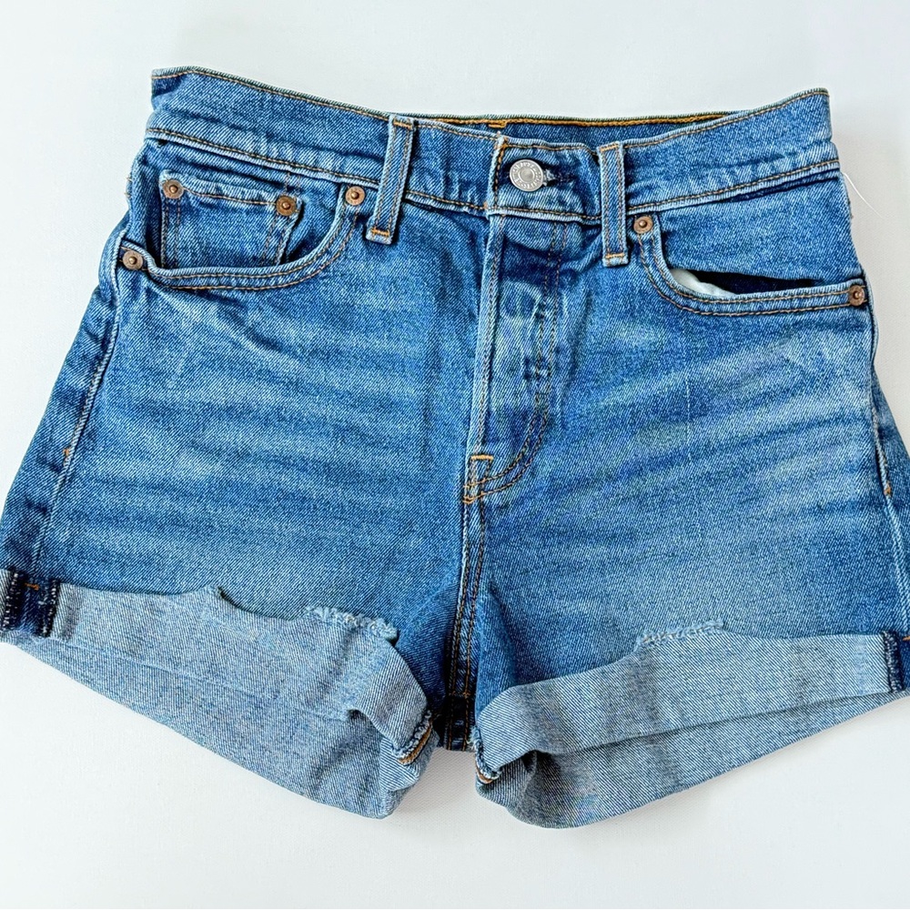 Levi's Blue Jean Shorts Size 26
